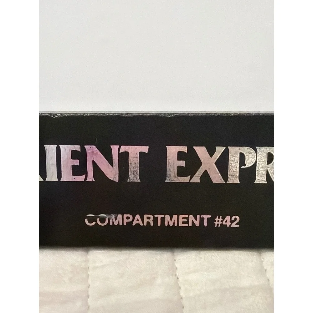 Vintage‎ Orient Express Compartment #42 Motel Hotel Key Keychain Railroad Travel
